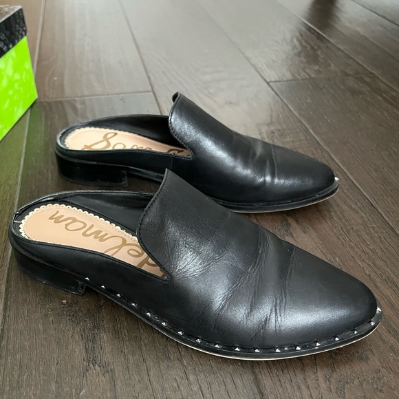 Sam Edelman Llewellyn Leather Slide - Picture 5 of 5